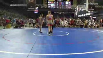 164 lbs Consi Of 16 #2 - Emily Jirousek, Ohio vs Kalee Holder, Alabama