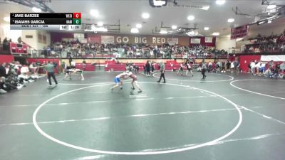106 lbs Semifinal - Jake Barzee, West Side vs Isaiahs Garcia, Nampa