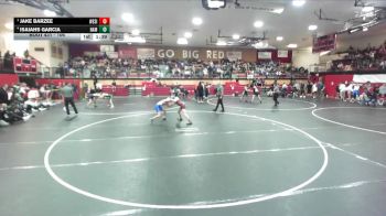 106 lbs Semifinal - Jake Barzee, West Side vs Isaiahs Garcia, Nampa