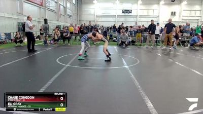 76 lbs Round 1 (8 Team) - Eli Gray, Meridian Maniacs vs Chase Congdon, Xtreme Team