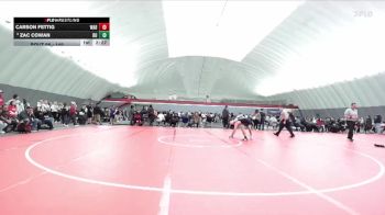 149 lbs Champ. Round 2 - Carson Fettig, Wabash vs Zac Cowan, Bellarmine