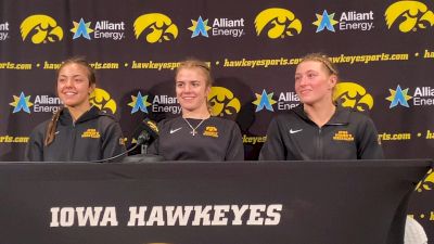 Iowa Wrestling Stars Discuss Wins At Iowa Duals