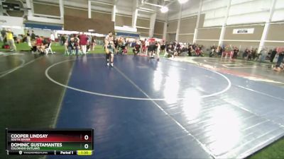 71 lbs Cons. Semi - Cooper Lindsay, South Sevier vs Dominic Gustamantes, Colorado Outlaws