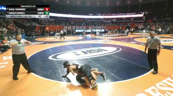 3A 126 lbs Cons. Round 2 - Saul Ramirez, Barrington vs Aidan Durell, Plainfield (North)