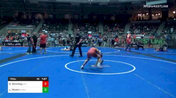 115 lbs Quarterfinal - Grayson Sonntag, Greater Heights vs Jacob Myers, Mile High WC