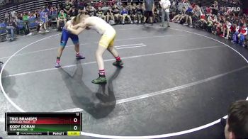 160 lbs Round 4 (6 Team) - Trig Brandes, Nebraska Maize vs Kody Doran, Team Missouri