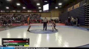 145 lbs Champ. Round 2 - Kaden Bernal, Northridge vs Maximus Gutierrez, Adams City
