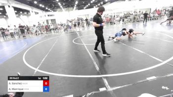 80 lbs Rr Rnd 2 - Anahi Sanchez, Madera WC vs Arina Manrique, Fremont Warriors