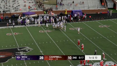 Replay: Western Carolina vs Campbell | Sep 27 @ 3 PM