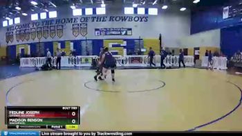 235 lbs Semifinal - Madison Benson, Windermere vs Fedline Joseph, Gateway (Kissimmee)