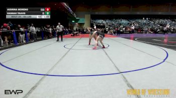 185 lbs Quarterfinal - Audrina Moreno, El Capitan vs Hannah Travis, Central Linn