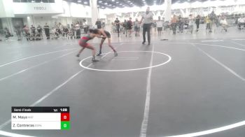 88 lbs Semifinal - Mina Maya, Mat Demon WC vs Zada Contreras, Espana WC