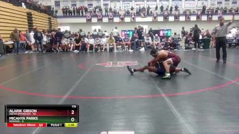 113 lbs Quarters & 1st Wb (16 Team) - Alarik Gibson, South Effingham vs Micahya Parks, Newnan