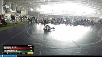 97 lbs Quarters & Wb (16 Team) - Nixon Canfield, Sanderson Wrestling Academy vs Braxton Smith, Bear Cave
