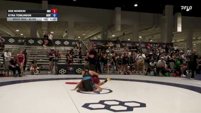 62 kg Cons. Sub-quarters - Zoe Nowicki, Bulldog Wrestling Club vs Kyra Tomlinson, GCRTC