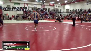 175 lbs Semifinal - Kenny Petraitis, Wahlert, Dubuque vs Charles Ebeling, Davenport Central JV