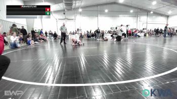 45 lbs Round Of 16 - Noah Tillison, Fort Gibson Youth Wrestling vs Stihl Welch, Claremore Wrestling Club