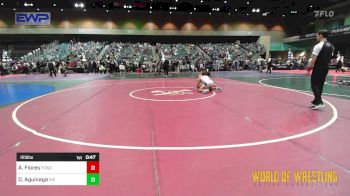 125 lbs Consi Of 32 #2 - Andrew Flores, FordDynasty Wrestling Club vs Dylan Aguinaga, Red Wave Wrestling