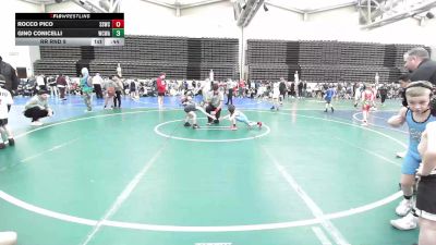 47 lbs Rr Rnd 9 - Myles Bullock, South Side K3 vs Francis Coppola, Wrecking Crew Wrestling Academy