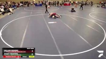 138 lbs Quarterfinal - William Romero, St. Francis Gladiators Wrestling Club vs Wyatt Frantesl, Owatonna Wrestling Academy