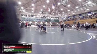 157 lbs Cons. Round 6 - Abner Lopez, Spanish Springs vs Kevin Ramirez, San Marcos