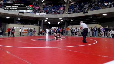 135 lbs Champ. Round 1 - Madelyn Edler, Unattached vs Olivia Pearson, Unattached