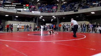 135 lbs Champ. Round 1 - Madelyn Edler, Unattached vs Olivia Pearson, Unattached