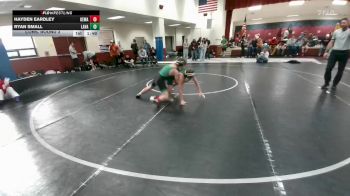 126 lbs Cons. Round 3 - Hayden Eardley, Kelly Walsh vs Ryan Small, Lander Valley
