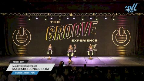 Majestic Dance Team - Majestic Junior Pom [2023 Junior - Pom Day 1] 2023 GROOVE Dance Grand Nationals