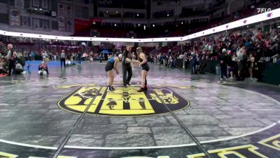 135 lbs Champ. Round 1 - Savannah Harris, Kuna vs Ashlyn Martin Gomez, Caldwell