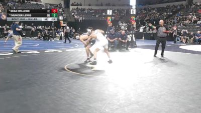 126 lbs Consolation - Sean Willcox, St. John Bosco (SS) vs Thunder Lewis, Del Norte (Cresent City) (NC)
