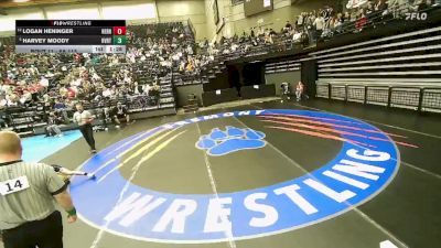 6A 113 lbs Champ. Round 1 - Harvey Moody, Riverton vs Logan Heninger, Herriman