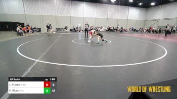 65 lbs Rr Rnd 4 - Leticia Flores, Pomona Elite Girls vs Emy Rice, Sisters On The Mat Purple