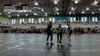 285 lbs Round 1 (6 Team) - Charon Belcher, Cowboy WC vs Joseph Schulze, The Outsiders