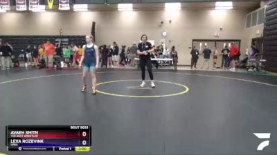 127 lbs Quarterfinal - Lexa Rozevink, Iowa vs Avaeh Smith, The Best Wrestler