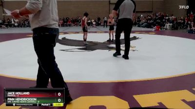 50 lbs Round 2 (4 Team) - Jace Holland, MAHACA vs Finn Hendrickson, UNC (United North Central)