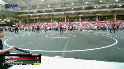 82 lbs Cons. Round 3 - Reece Thielen, Ark City vs Max Hewitt, Mulvane Jr. Wrestling Club