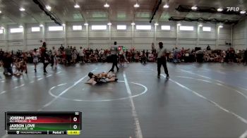 52 lbs Finals (2 Team) - Joseph James, All American vs Jaxson Love, Brawler Elite