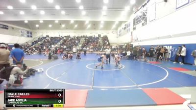 113 lbs Quarterfinal - Jake Agolia, Team SoCal WC vs Dayle Cailles, Valencia HS