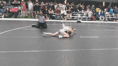 105 lbs Champ. Rd Of 32 - Rhilynn Tolzman, Summit Wrestling Academy vs Avari DeVries