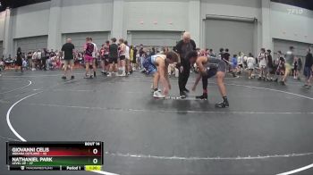 140 lbs Round 4 (10 Team) - Eli Goodin, Bandits vs Eli Schaffer, Georgia United Red