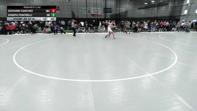 150 lbs Champ. Rd Of 64 - Giovanni Sanchez, Duran Wrestling Club vs Joseph Pontrelli, Izzy Style Wrestling