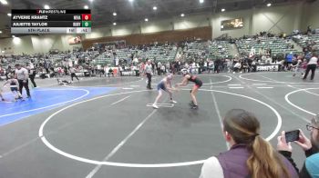 94 lbs 5th Place - Ayverie Krantz, Nevada Elite vs Juliette Taylor, Ruby Mountain WC