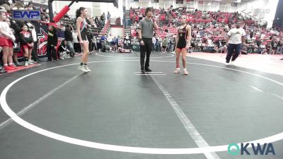 98 lbs Round Of 16 - Millie Rumsey, Pawhuska Elks Takedown vs Elissa Cruz, Scrap Yard Training