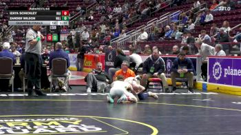 114 lbs Quarterfinal - Izaya Schickley, Halifax vs Zander Wilson, Williamson