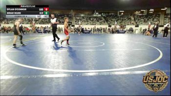 85 lbs Consi Of 4 - Dylan O'Connor, Cardinal Wrestling Club vs Briar Ware, Cleveland Take Down Club