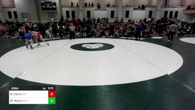 138 lbs Quarterfinal - Braxton Ferro, North Attleborough vs Michael Nigro, Braintree