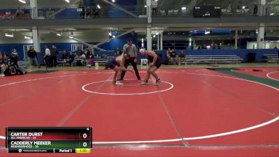 210 lbs Placement Matches (16 Team) - Cadderly Meeker, Neighborhood vs Carter Durst, All American