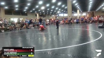 90 lbs Placement (16 Team) - Scott Lipps, Gladiator Academy vs Caleb Shipman, Williamson County WC