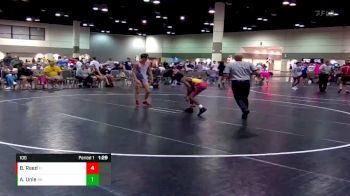 106 lbs Round 1 (16 Team) - Blaine Reed, Spec Ops vs Abdi Unle, Nebraska Broskis